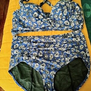 Torrid bikini sugar skull size 2 (XXL)